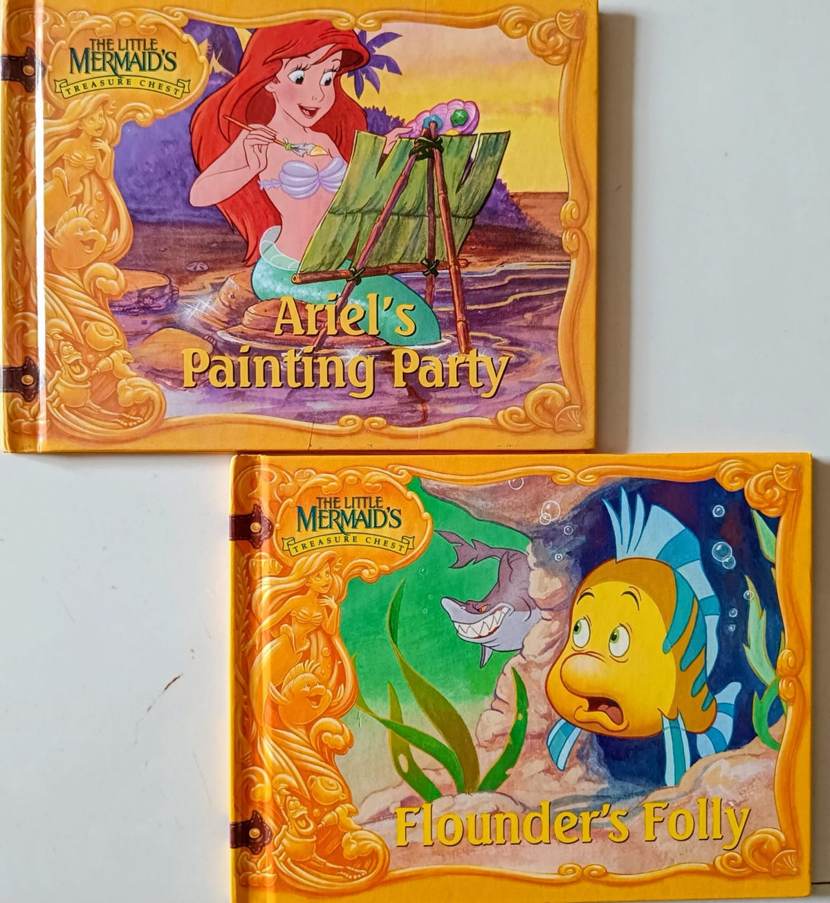 Little Mermaid's  Treasure chest - Combo of 2 books