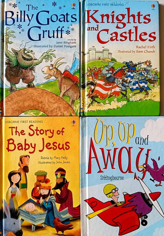 Usborne Reading Books - Combo of 4 books