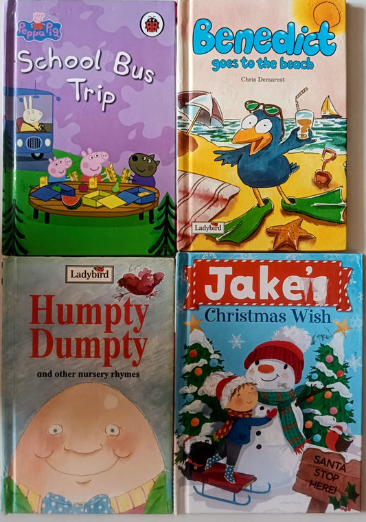 Ladybird- Reading Books   - Combo of 4 books