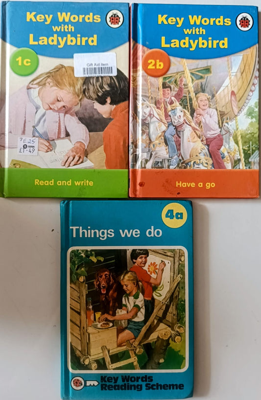 Key words with Ladybird - Combo of 3 books