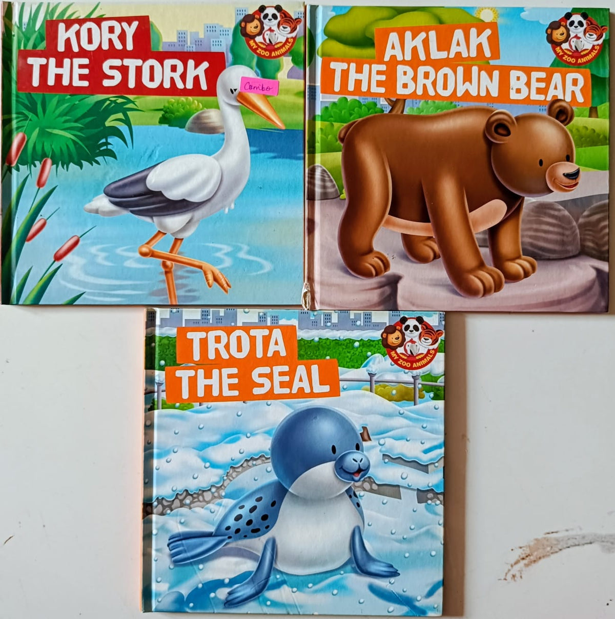 My Zoo Animals  - Combo of 3 books