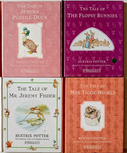 Beatrix Potter- Combo of 4 books
