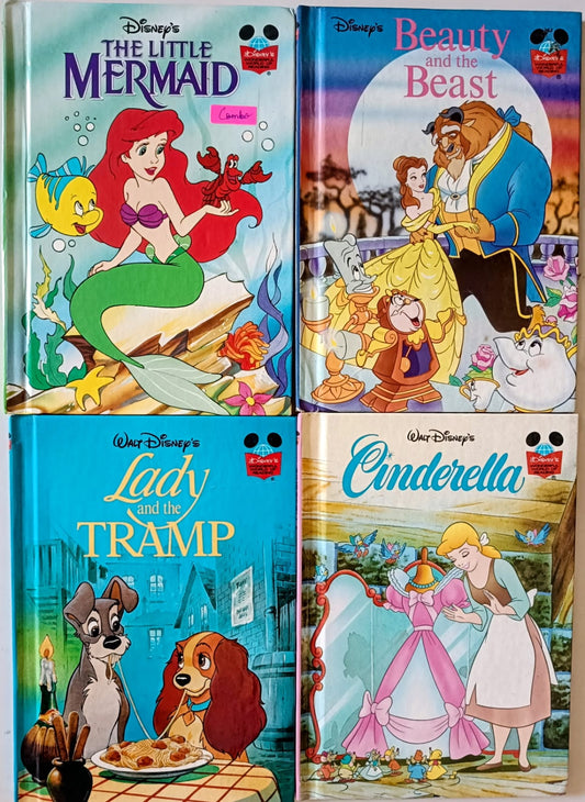 Disney- Wonderful world of Reading - Combo of 4 books