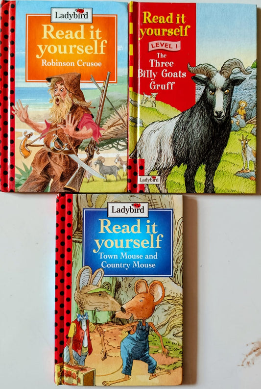 Ladybird Read it yourself   - Combo of 3 books