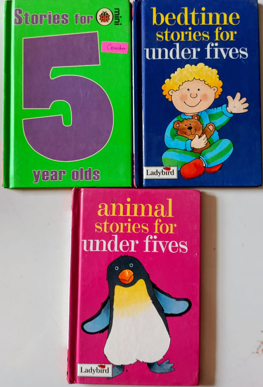 Ladybird Stories for 5 yr old   - Combo of 3 books