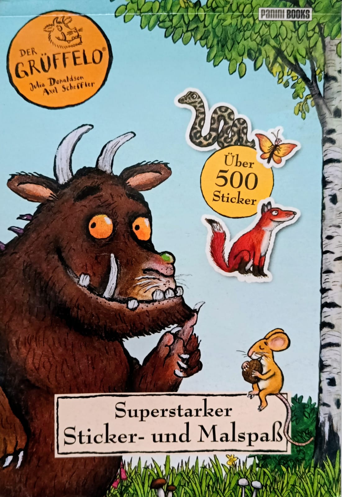Gruffalo- Activity book- Sticker/ Coloring Book