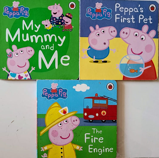 Peppa pig combo of 3 books