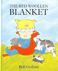 The red woollen blanket