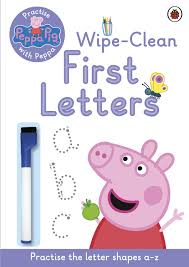Wipe-Clean First Letters