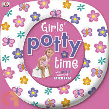 Girl's potty time