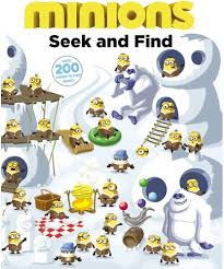 MINIONS SEEK AND FIND- Over 200 things to find inside