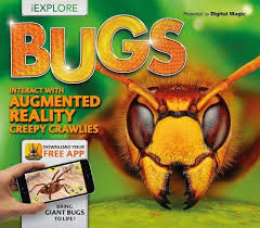 Bugs interact with augmented reality creepy crawlies