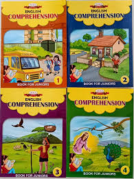 English Comprehension for Juniors Set of 4 books