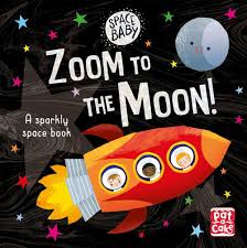 Zoom to the Moon Space baby