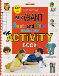 First Learning My Giant Seek and Find Tracing and Activity book-alka