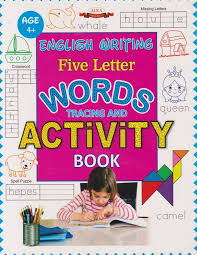English Writing Five Letters Words Tracing and  Activity Book-alka