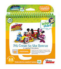 Pit crews to the rescue -A Leap star story book