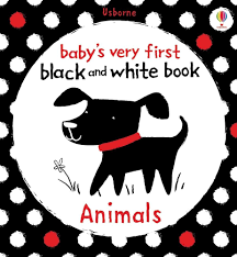 Black and white book - Animals - Usborn