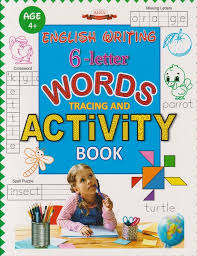 English Writing 6-letter Words Tracing and Activity Book-alka
