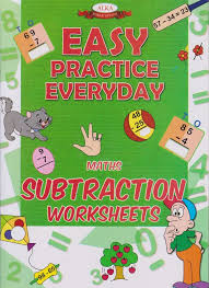 Easy Practice Everyday Subtraction Worksheets-alka