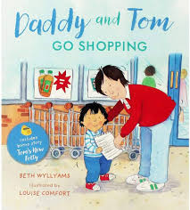 Daddy and tom go shopping