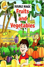 Double Magic Fruit and Vegetables-alka-Lift the flap book