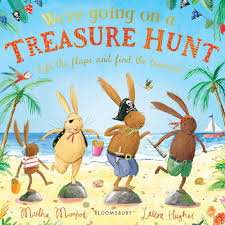 We're going on a Treasure Hunt- Lift the flaps and find the treasure!
