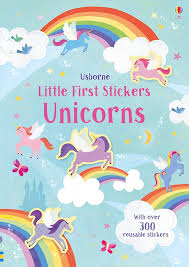 Little first stickers unicorns -usborne