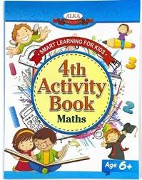 Smart Learning for kids 4th Activity book Maths - Alka