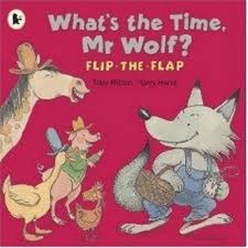 What's the time Mr wolf? Flip the flap