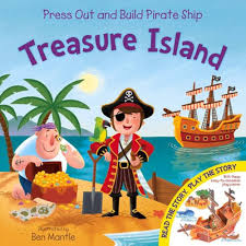Press Out and Build Pirate Ship- Treasure Island