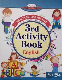 Smart Learning for kids 3rd Activity book English - Alka