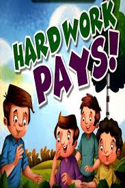 Preschool Readers-Hardwork Pays! Large Print-Alka