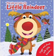 Play hide and seek with little reindeer
