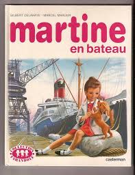 Martine en bateau-French language