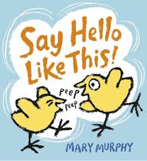 Say hello like this- Lift the flap