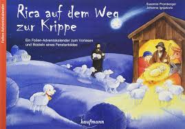 Rica auf dem Weg zur Krippe-German language