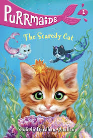 Purrmaids the scaredy cat