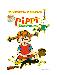 Min första målarbok: Pippi Långstrump-Swedish language
