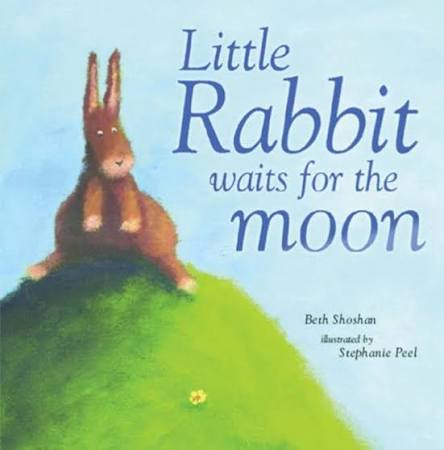Little Rabbit waits for the moon