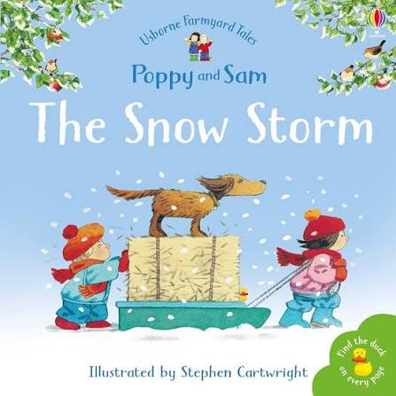 The Snow Storm (Usborne Mini Farmyard Tales) by Heather Amery (Author), Stephen Cartwright (Illustrator)