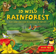 3D wild rainforest - Pop up