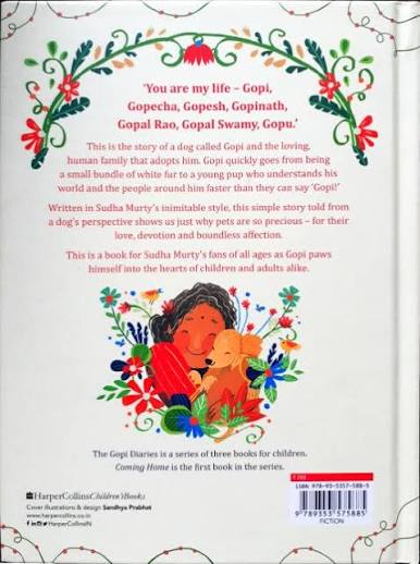 Sudha Murty - the Gopi Diaries - coming home