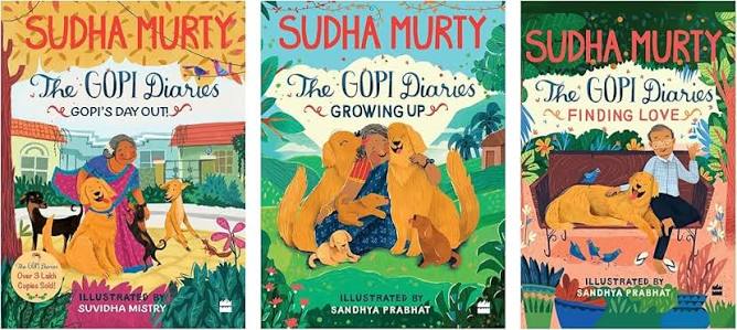 Sudha Murty - the Gopi Diaries - combo of 3 books