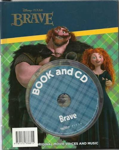 Disney Pixar Brave with CD