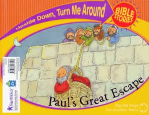 Paul and the Deadly Fall-Paul's Great Escape - upside down, trun me Around (Bible Stories)