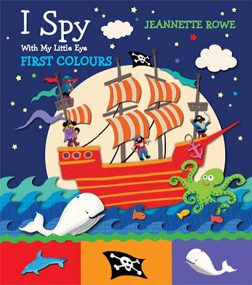 JEANNETTE ROWE - I Spy with my Little First Colours
