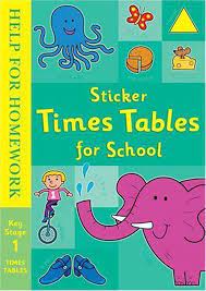 Sticker times tables for school – thecuriousbrains
