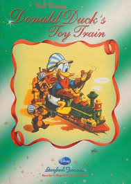 Donald duck's toy train