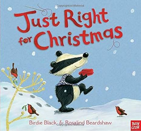 Just Right for Christmas- Boardbook